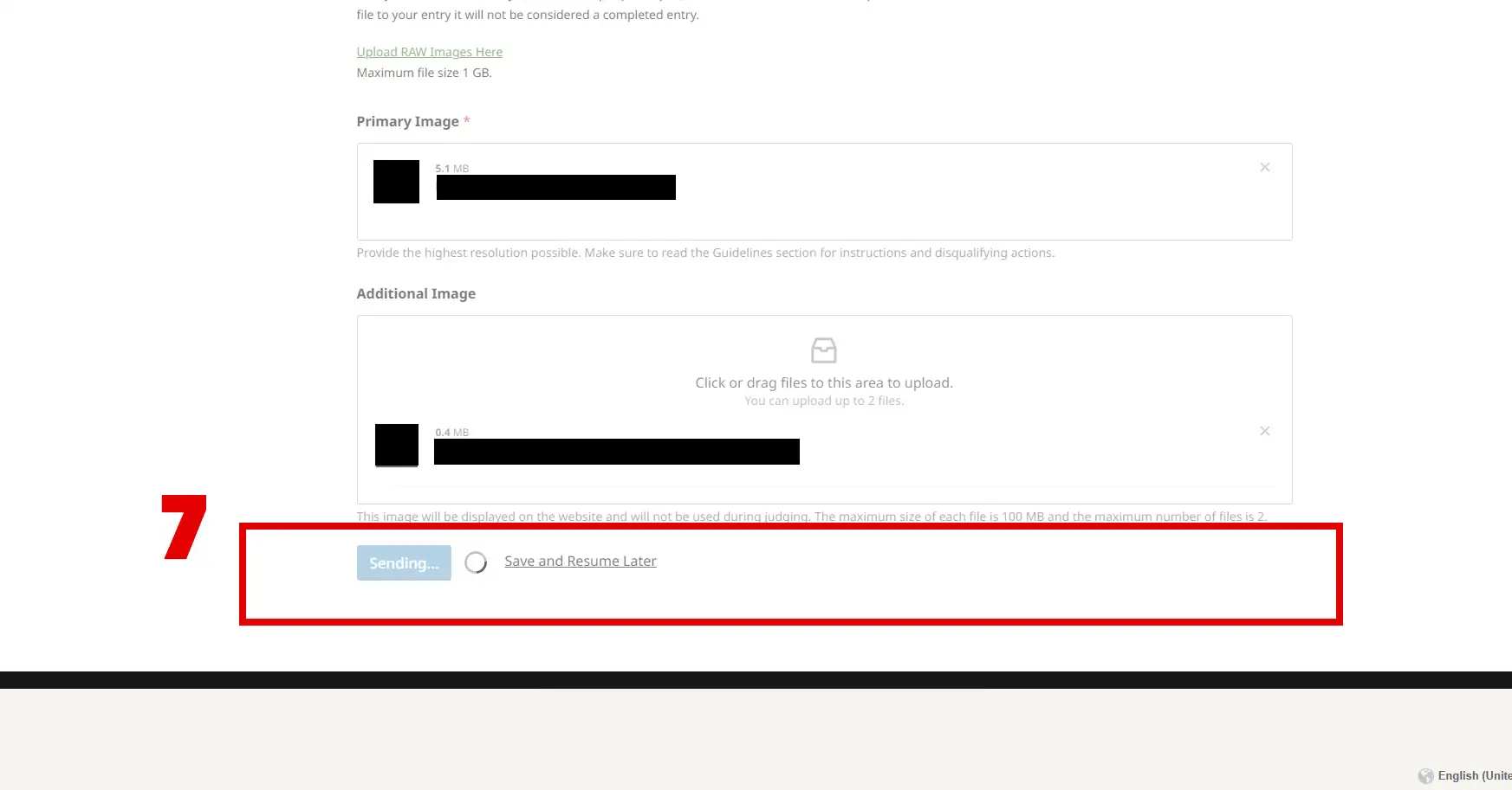 How to submit AGAIAC