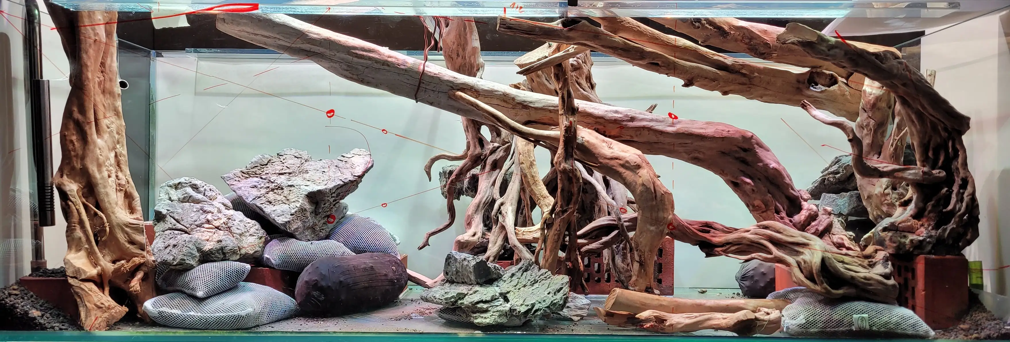 Aquascaping steps IAPLC 2023 - Rank 160 - Neverland - Michal Jaskowiak / Poland