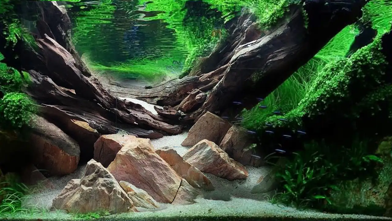 Aquascaping steps KIAC 2024 RANK 15 Green Paradise - Duong Chi Binh / VietNam