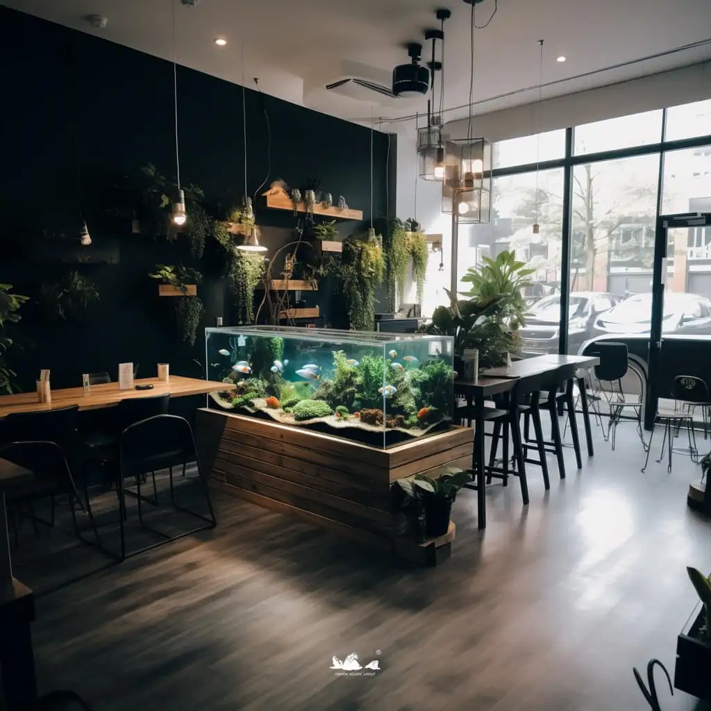 Stunning aquascapes created by AI-generated
